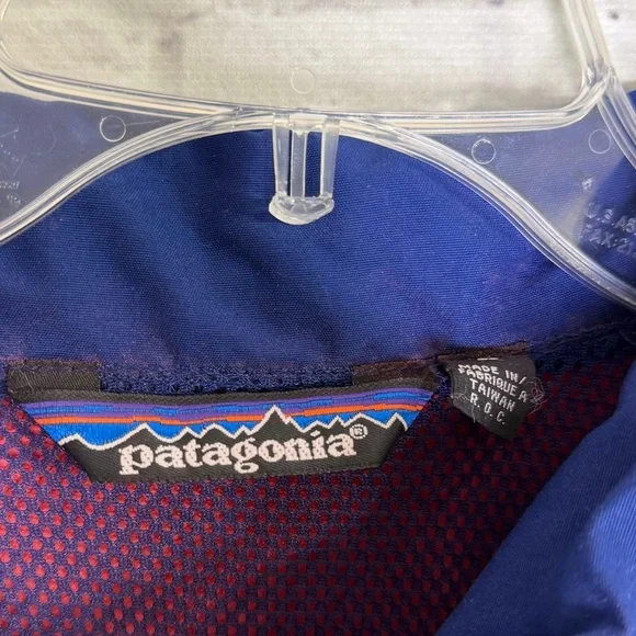 Patagonia Vintage Nylon Pullover 1/2 zipJacket Mens Sinch Waist Pockets -Size: L - Picture 3 of 13